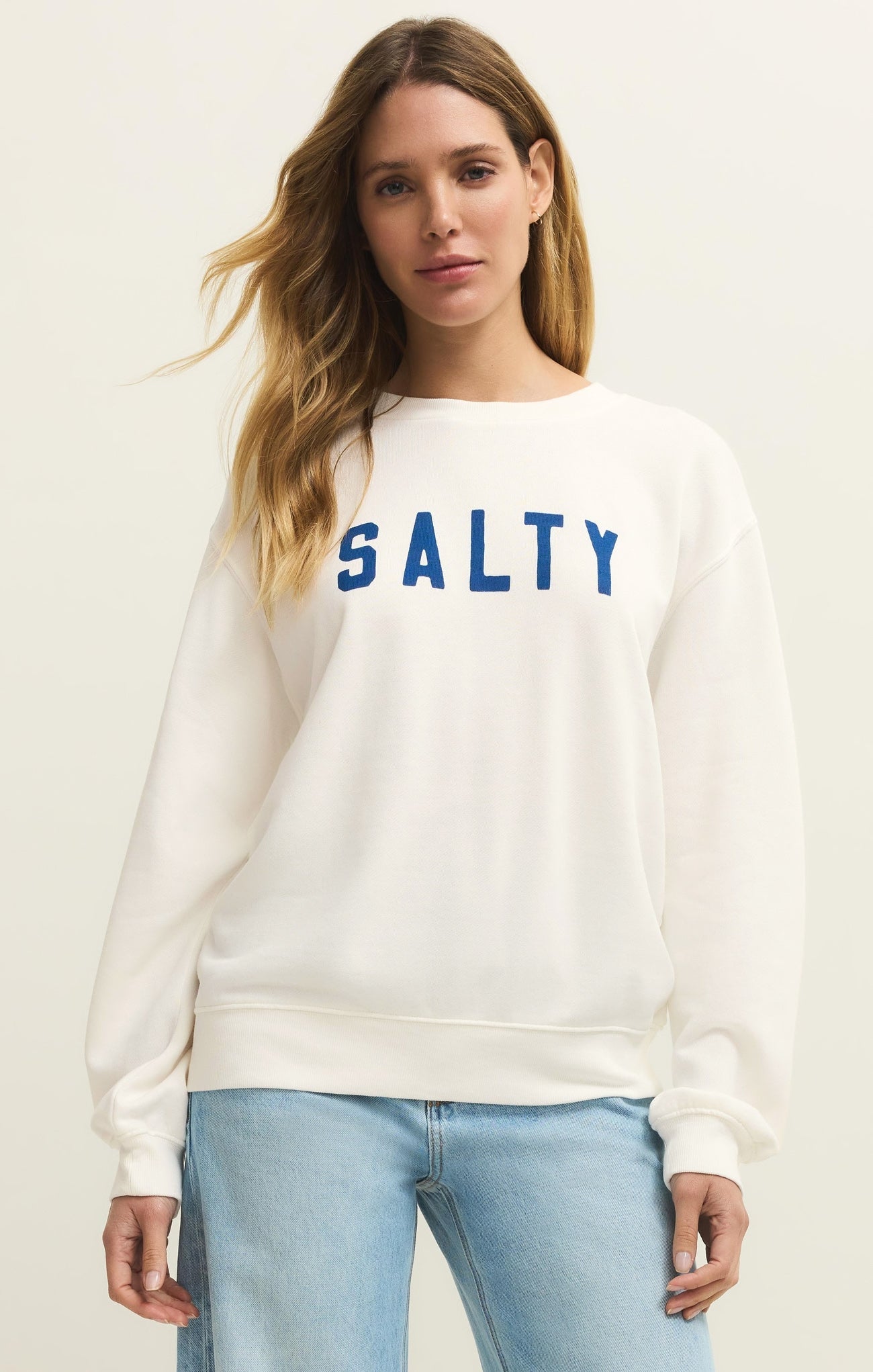 Z Supply  Salty Boyfriend Sweatshirt