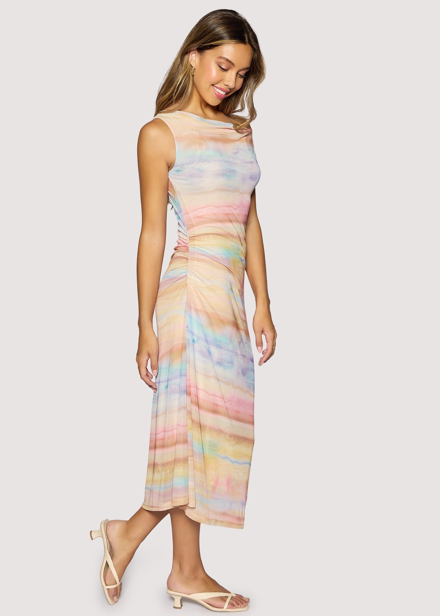 afterglow midi dress afterglow midi dress // red *zoco exclusive* xlarge