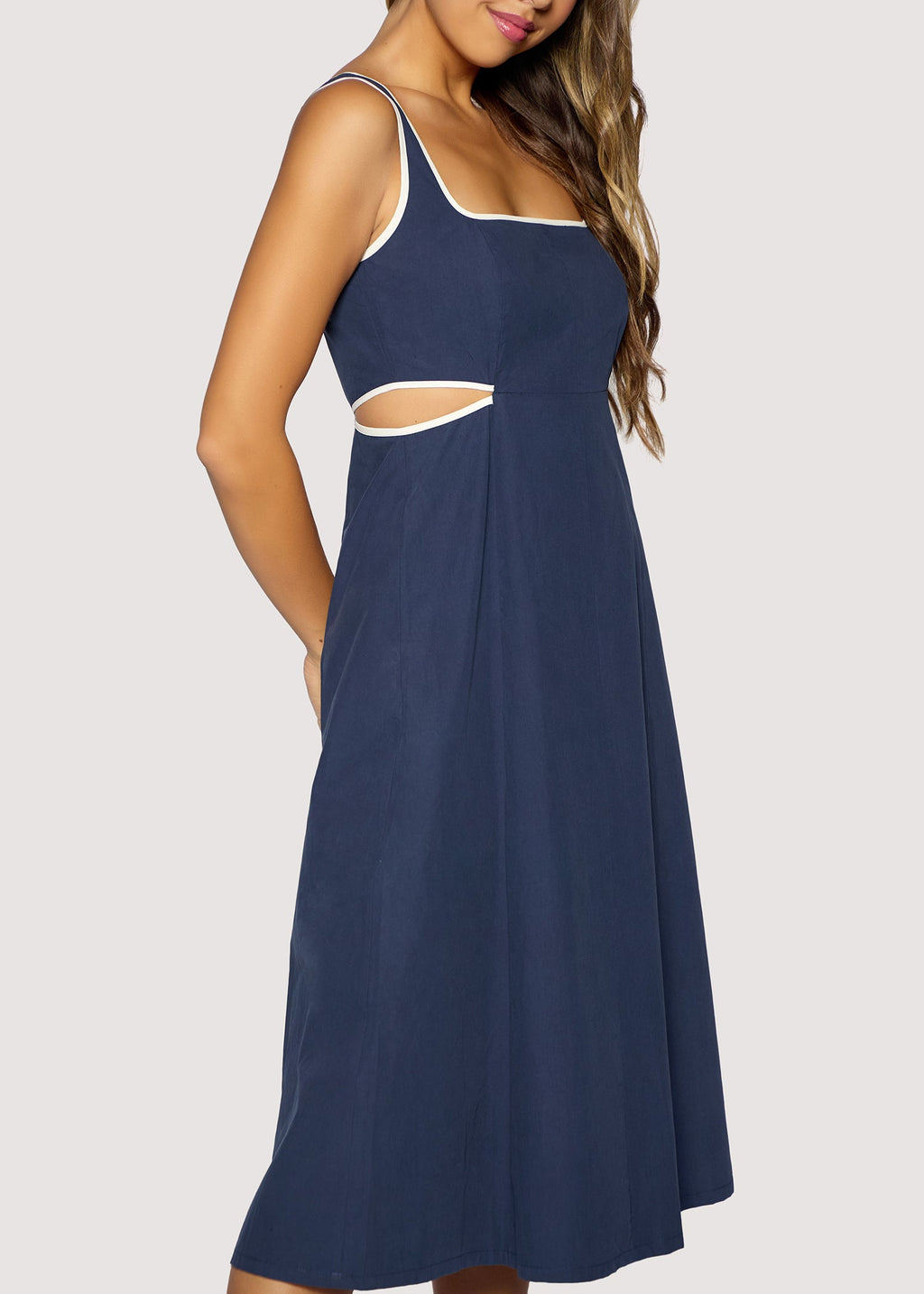 Lost + Wander Coastal Riviera Midi Dress