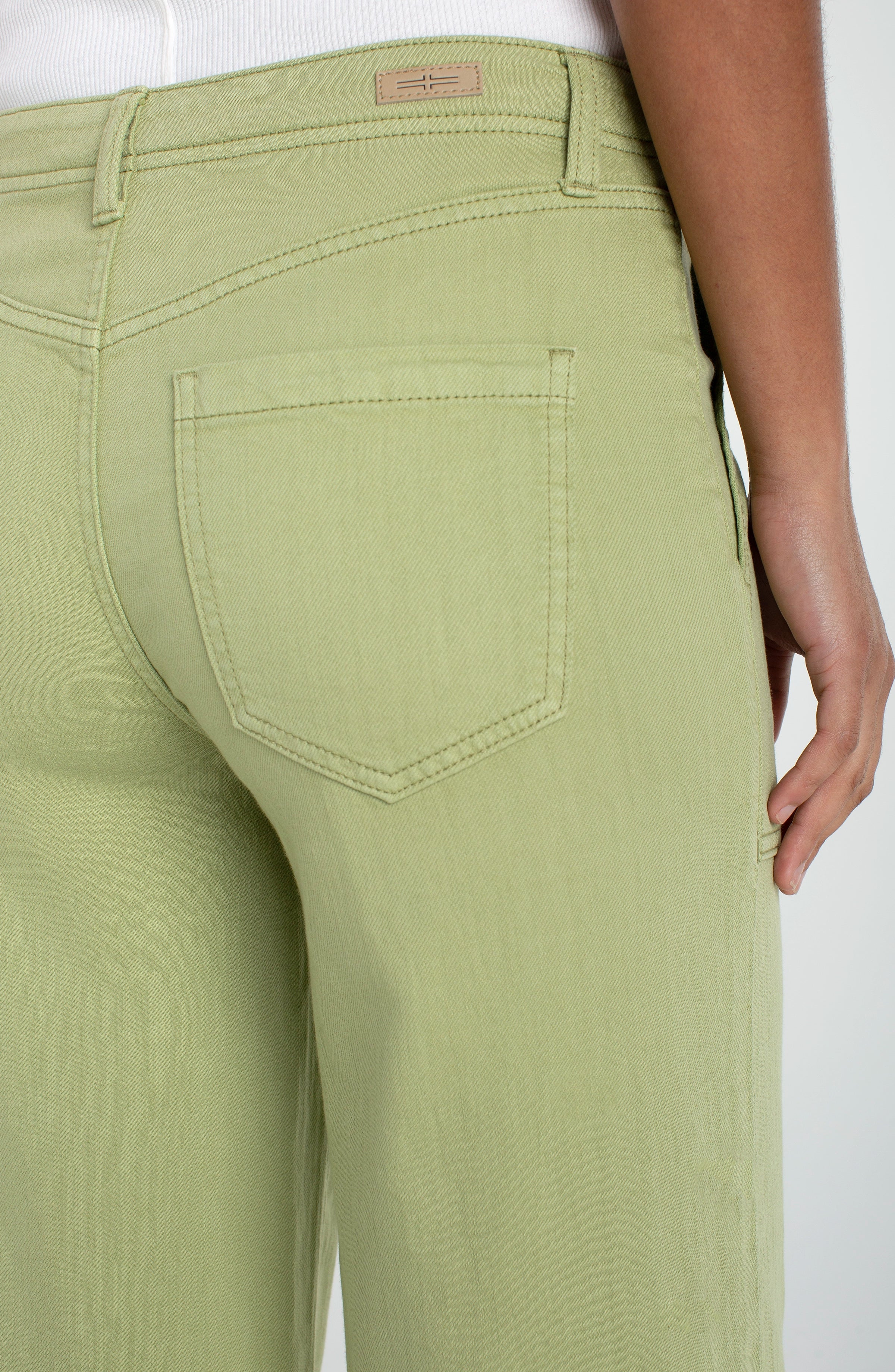Liverpool Utility Crop Wide Leg Pants