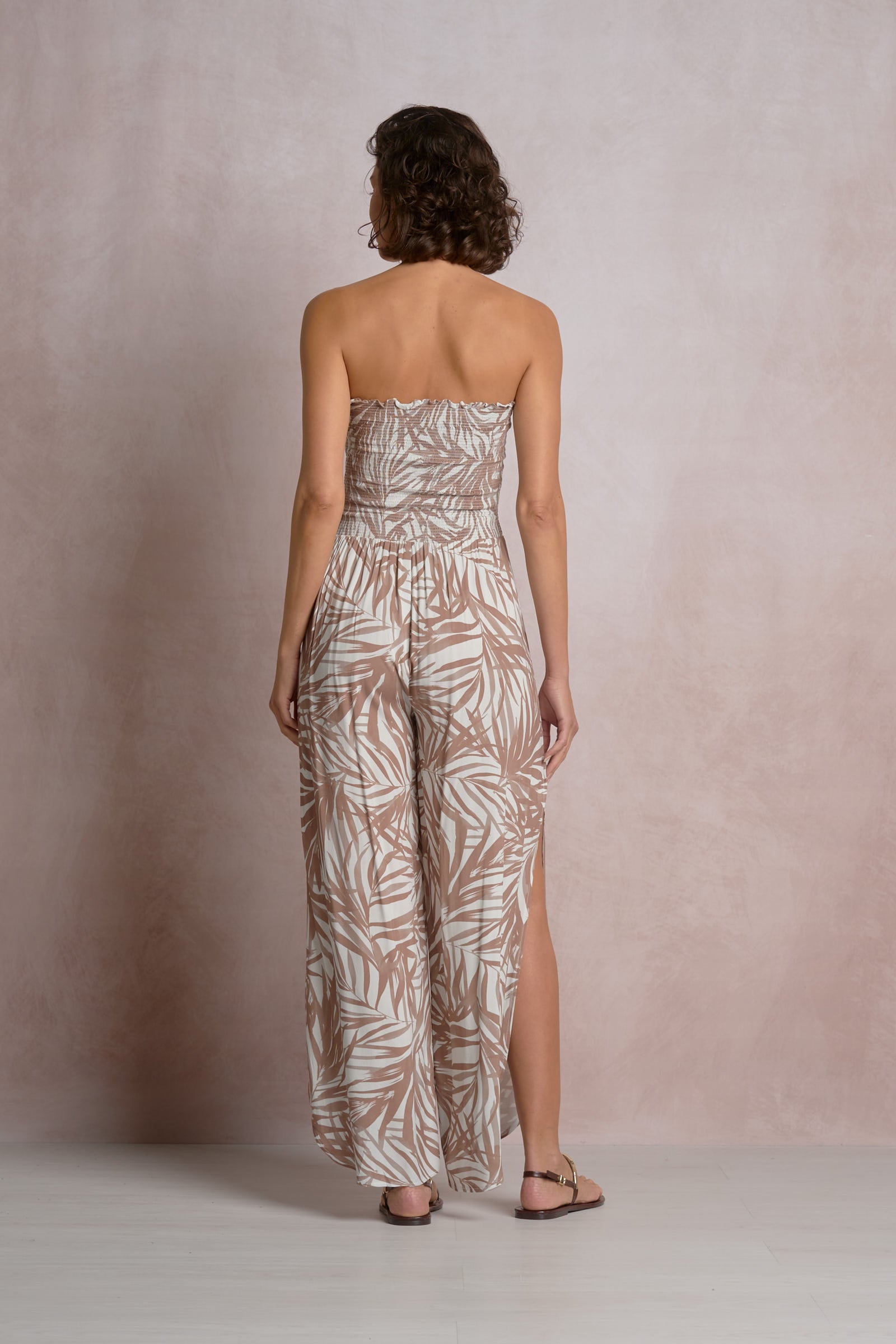 Elan Strapless Smock Jumpsuit