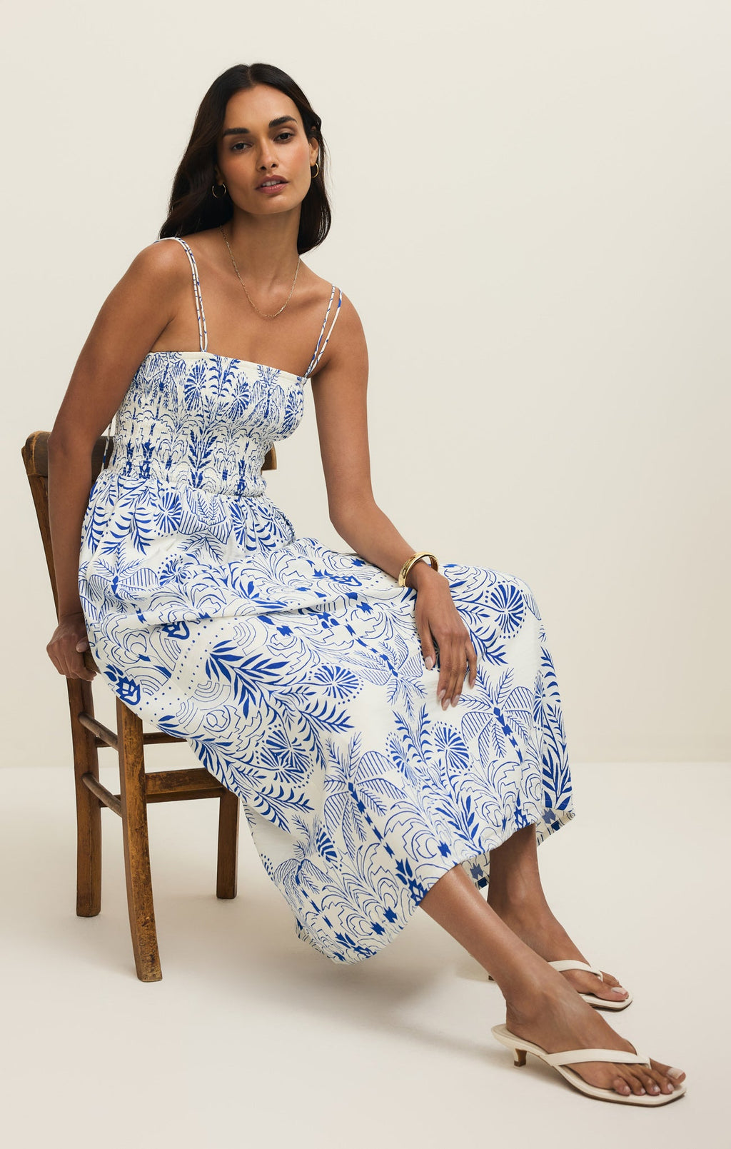 Z Supply  Nadine Palm Maxi Dress