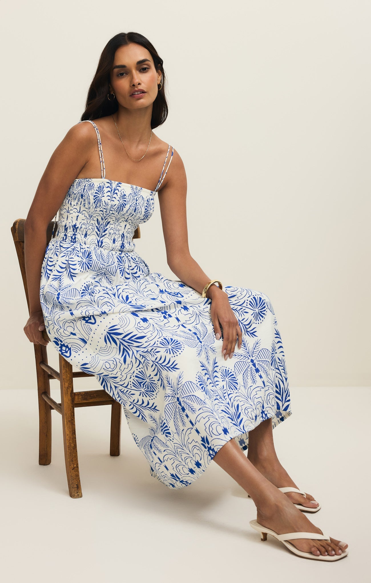 Z Supply  Nadine Palm Maxi Dress